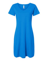 Women's Fine Jersey V-Neck Coverup