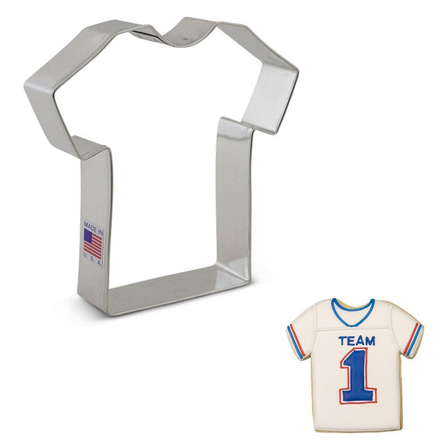 Ann Clark Large T Shirt Jersey Medical Scrub Shirt Cookie Cutter 4 3/8" x 4 3/8"