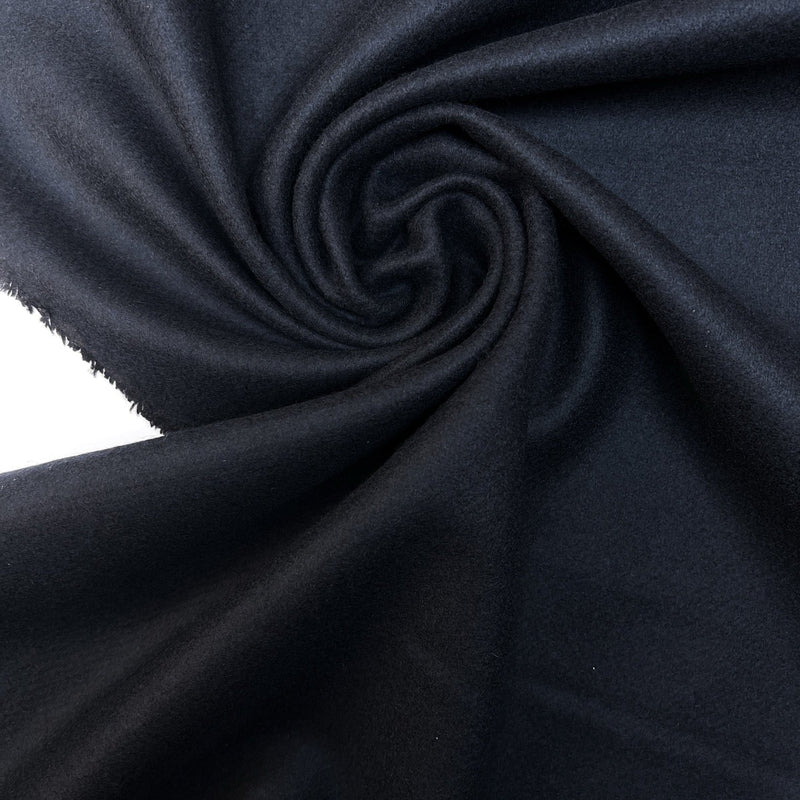 Italian Wool Drape Twill Blue Shades
