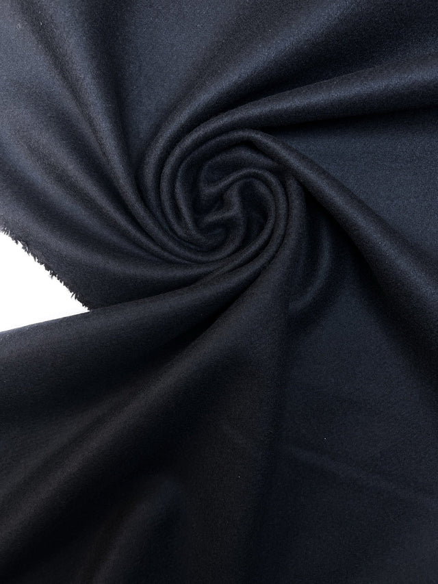 Italian Wool Drape Twill Blue Shades