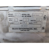 Giles Electric Banked Fryer EOF-14/FFLT/14, W/Autolift System, Used Excellent Condition