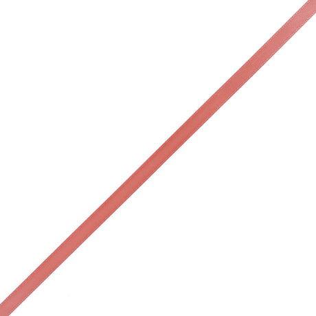 1/4" Peach Double Face Satin Ribbon