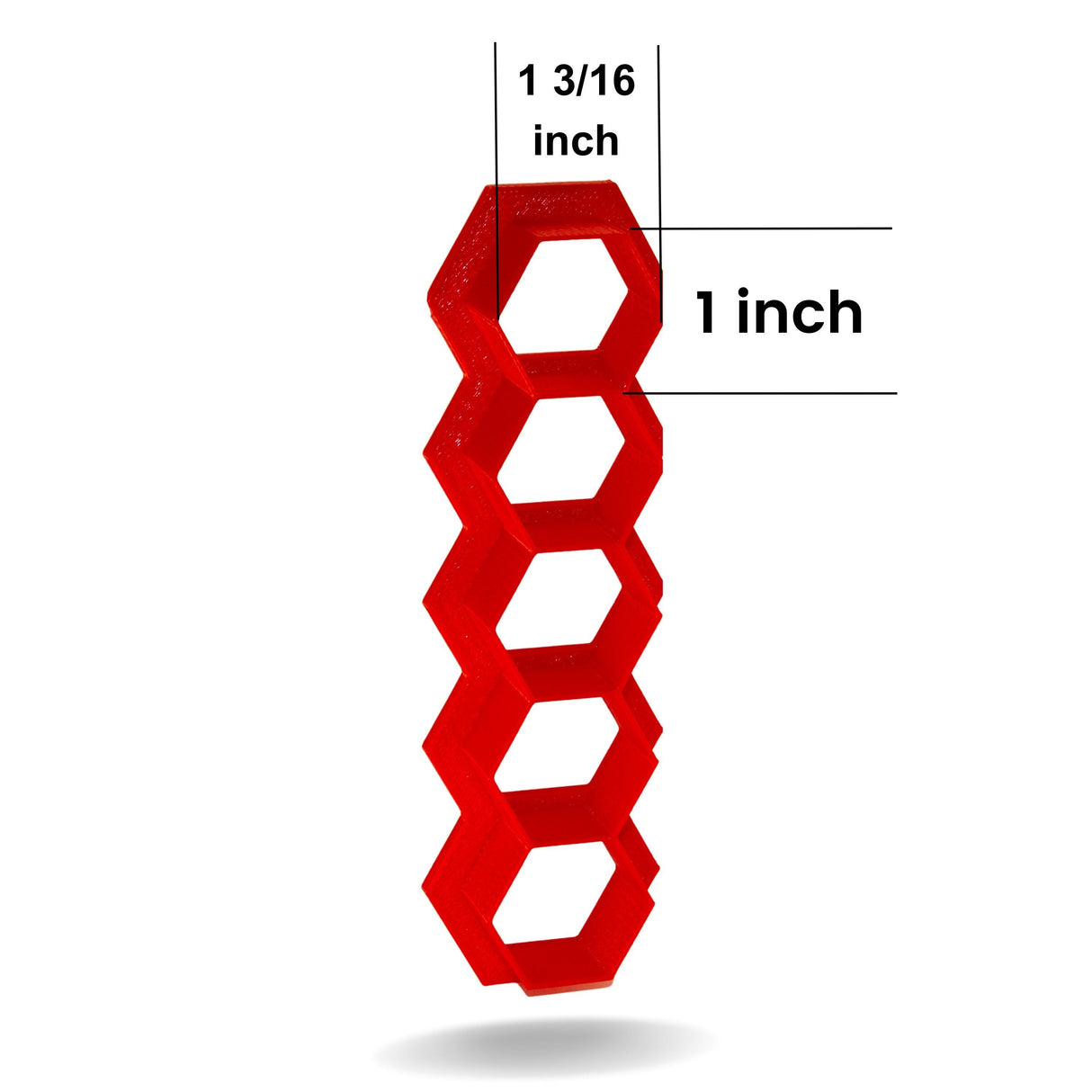 Hexagon Multicutter 1 in x 1 3/16 in PC0468