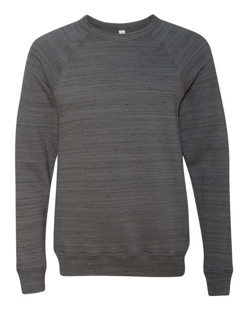 Unisex Sponge Fleece Raglan Crewneck Sweatshirt