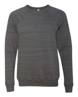 Unisex Sponge Fleece Raglan Crewneck Sweatshirt