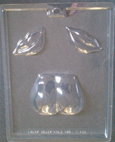 Butt And Lips Chocolate Mold - ECXX126