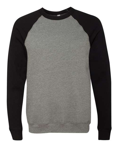 Unisex Sponge Fleece Raglan Crewneck Sweatshirt