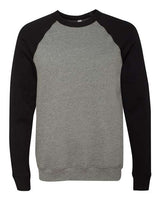 Unisex Sponge Fleece Raglan Crewneck Sweatshirt