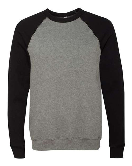 Unisex Sponge Fleece Raglan Crewneck Sweatshirt