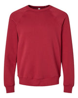 Unisex Sponge Fleece Raglan Crewneck Sweatshirt