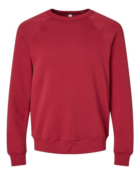 Unisex Sponge Fleece Raglan Crewneck Sweatshirt