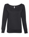 Women's Sponge Fleece Wide Neck Sweatshirt