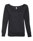 Women's Sponge Fleece Wide Neck Sweatshirt