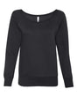 Women's Sponge Fleece Wide Neck Sweatshirt