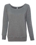 Image 1: Women's Sponge Fleece Wide Neck SweatshirtImage 2: Soft wide neck fleece pulloverImage 3: Women's relaxed sweatshirt designImage 4: Blank sweatshirt for custom printingImage 5: Premium fleece casual apparelImage 6: Comfortable wide collar sweatshirt