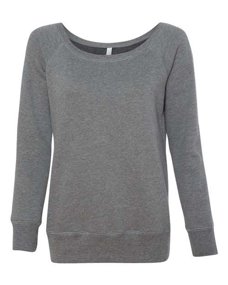 Women's Sponge Fleece Wide Neck Sweatshirt