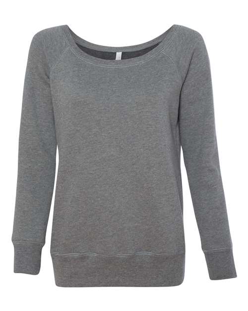 Women's Sponge Fleece Wide Neck Sweatshirt