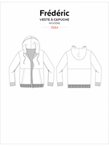 Sewing Pattern Frederic Hoodie by Jalie