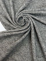 Cotton Blend Flammé Fabric Shades White