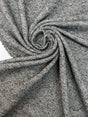 Cotton Blend Flammé Fabric Shades White
