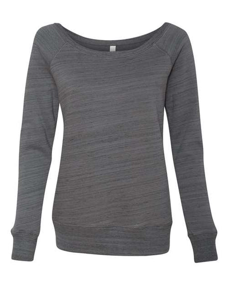Women's Sponge Fleece Wide Neck Sweatshirt