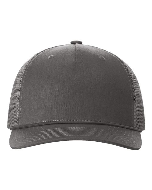 Richardson® Five Panel Trucker with Rope Cap