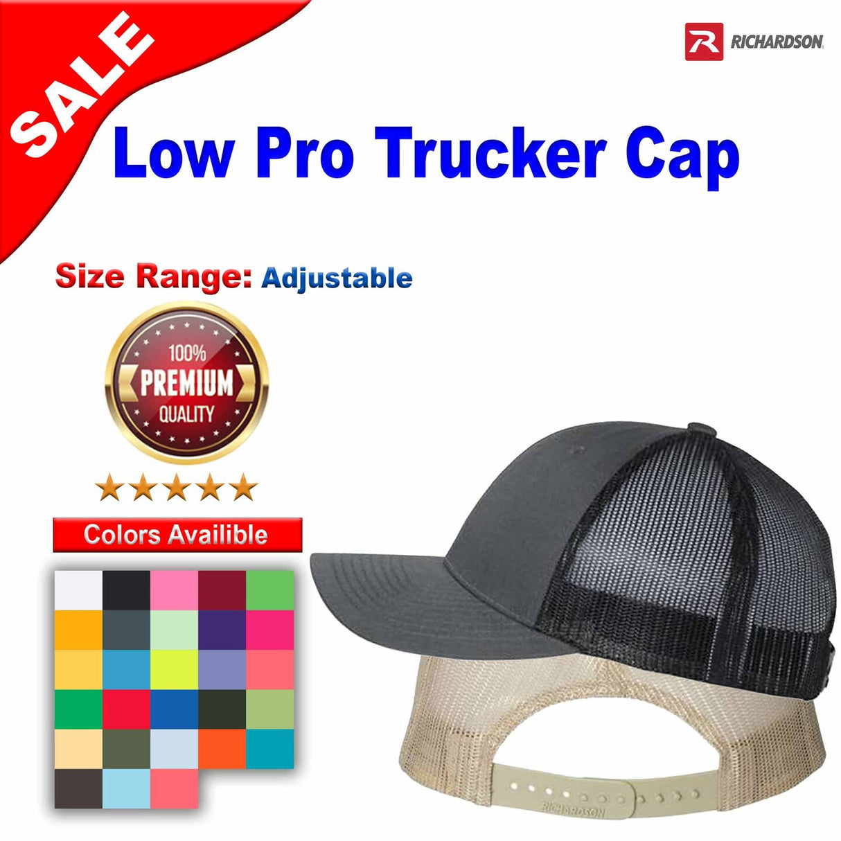 Richardson® Low Pro Trucker Cap