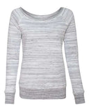 Image 1: Women's Sponge Fleece Wide Neck SweatshirtImage 2: Soft wide neck fleece pulloverImage 3: Women's relaxed sweatshirt designImage 4: Blank sweatshirt for custom printingImage 5: Premium fleece casual apparelImage 6: Comfortable wide collar sweatshirt
