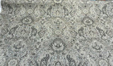 Beech Knoll Linen Rayon Fabric - Silver, Pale Blue Grey/Charcoal Grey/Pecan/Stone Grey, 54" Width (1 Yard)