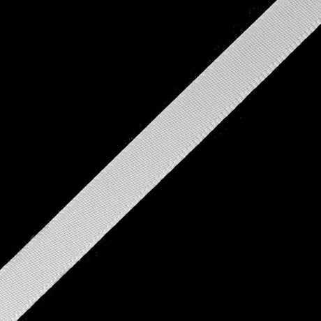 3/8" White Double Face Satin Ribbon