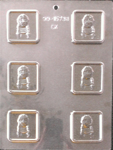 Native American Brave Chocolate Mold (90-15738)*