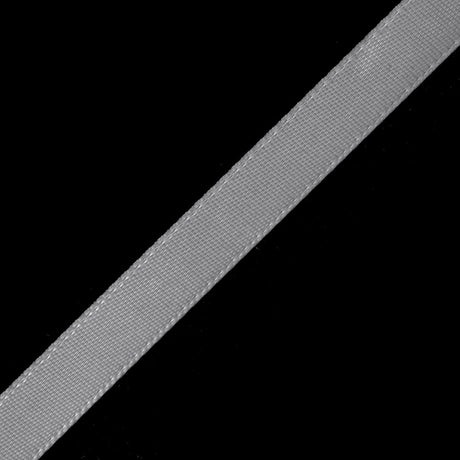 3/8" Light Gray Double Face Satin Ribbon