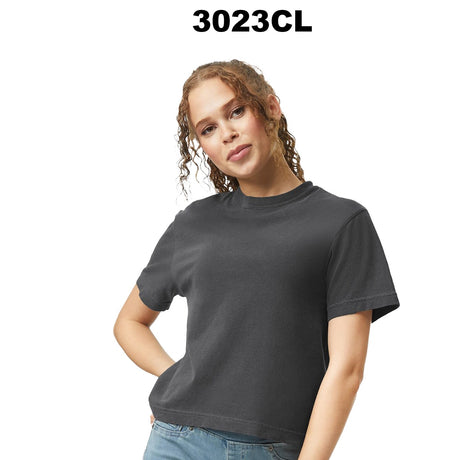 Comfort Colors® Women's Heavyweight Boxy Crew Neck Short Sleeve T-Shirt