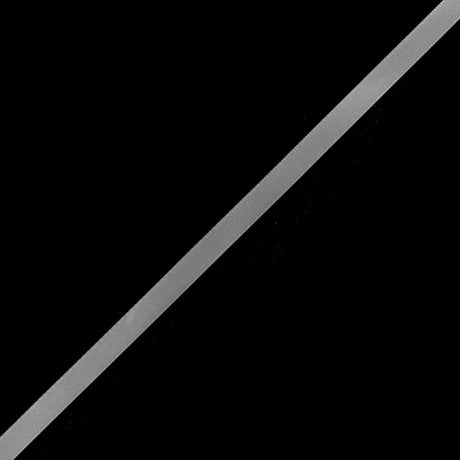 3/8" Light Gray Double Face Satin Ribbon