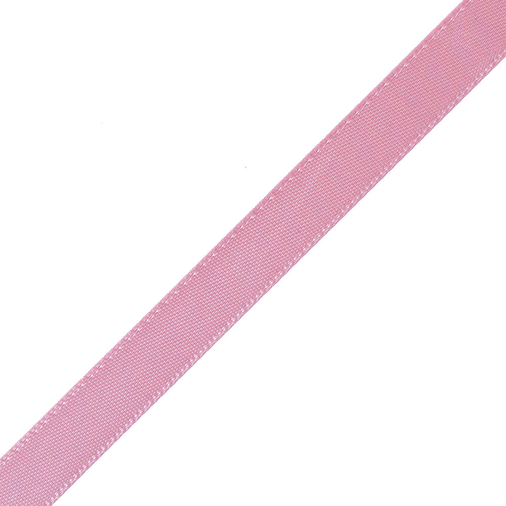 3/8" Pink Double Face Satin Ribbon