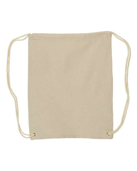 Canvas Drawstring Backpack