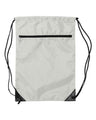 Zippered Drawstring Backpack