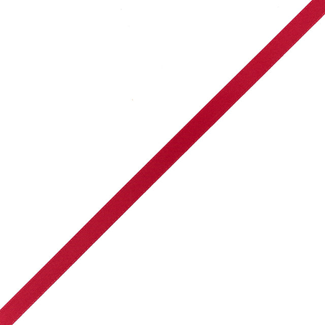 3/8" Red Double Face Satin Ribbon