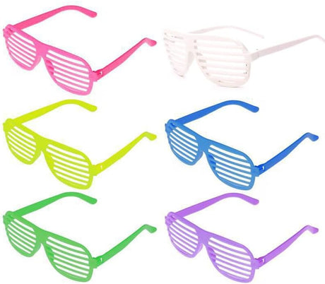 Flashing Slotted Sunglasses