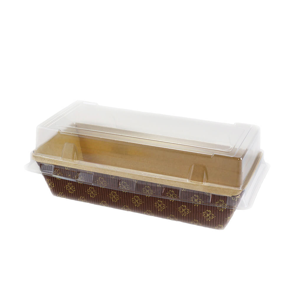 Novacart Dome Lid Only for PM178 and Optima 681622 Paper Loaf Molds, 8-7/16" x 4-3/8" x 2" High, Case of 300