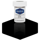 AmeriColor Black Powdered Food Coloring - PF01 -3 Grams