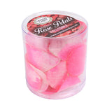 Crystal Candy Pastel Pink & White Edible Rose Petals