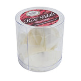 Crystal Candy Bridal Shine White Edible Rose Petals