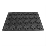 Demarle Flexipan Inspiration Shamrock, 3.37" x 3.62" x .85" H, 24 Cavities