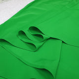 Round Polyester Tablecloth 120" Emerald Green