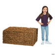 38 1/2" x 22 1/2" Collapsible Plastic Faux Hay Bale Decoration