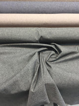 Hudson Asphalt Upholstery Fabric - Asphalt Solid, 57" Width (1 Yard)