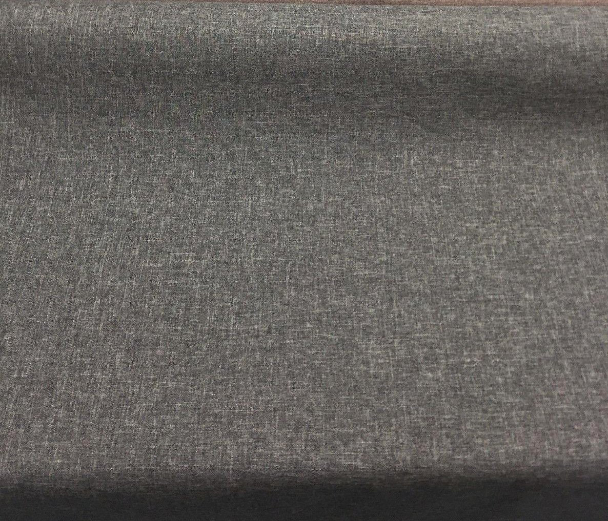 Hudson Asphalt Upholstery Fabric - Asphalt Solid, 57" Width (1 Yard)
