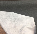 Hudson Asphalt Upholstery Fabric - Asphalt Solid, 57" Width (1 Yard)