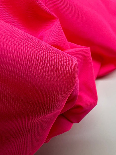 Pink Polyamide Rep Weave Fabric